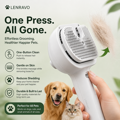 Gentle Steam Grooming Brush