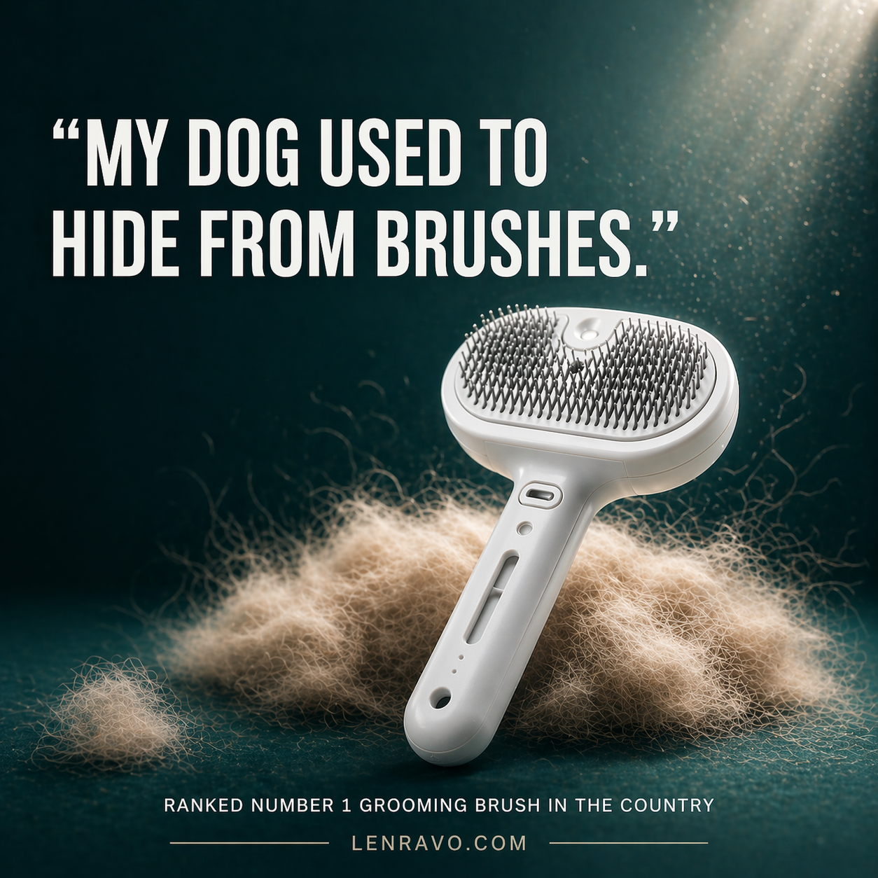 Gentle Steam Grooming Brush