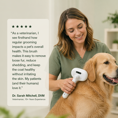 Gentle Steam Grooming Brush