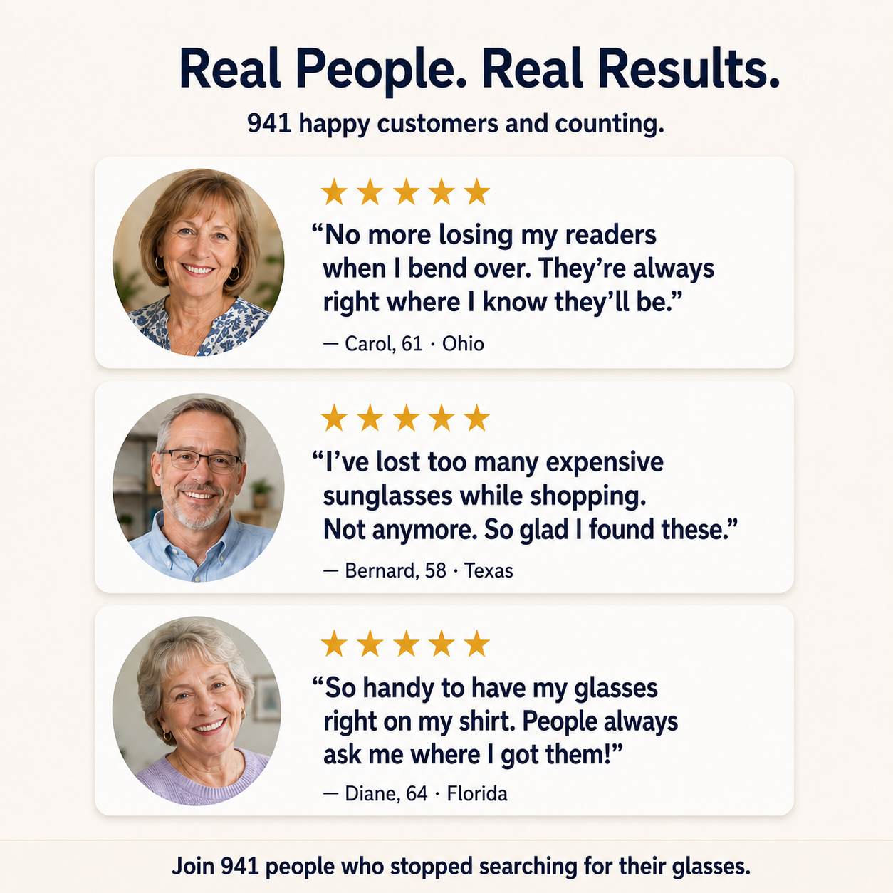 ReaderHold™ Magnetic Glasses Holder