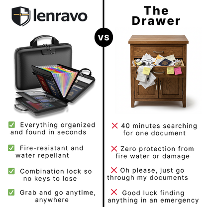 SafeVault™ - Emergency Document Case