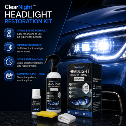 ClearNight™ - Headlight Restoration Kit