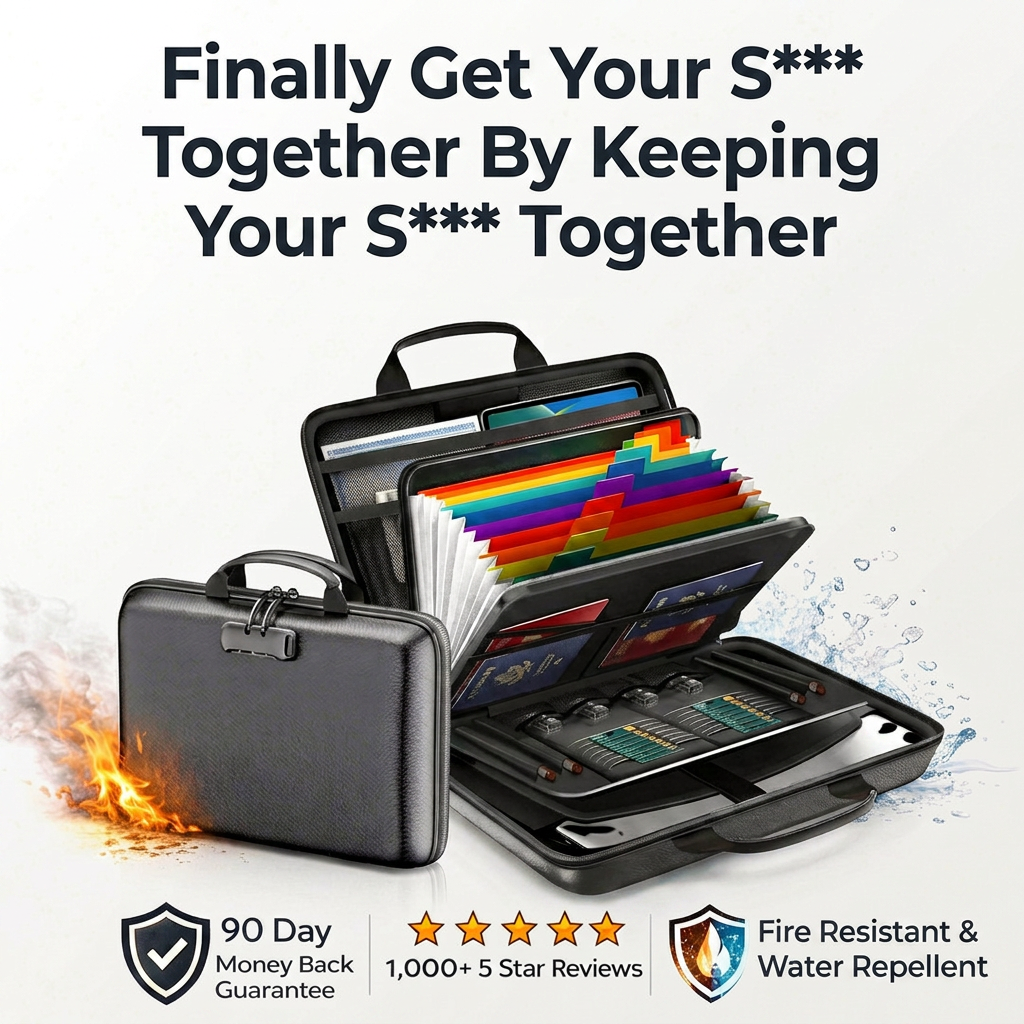 SafeVault™ - Emergency Document Case